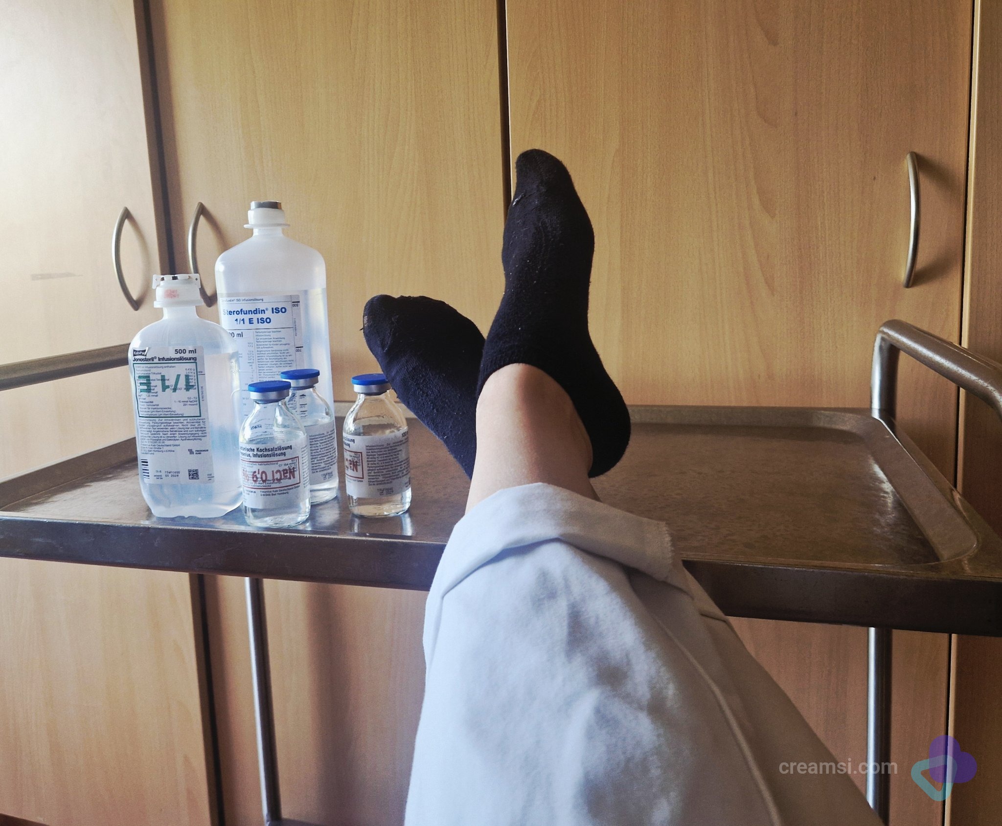 Krankenschwester-Socken