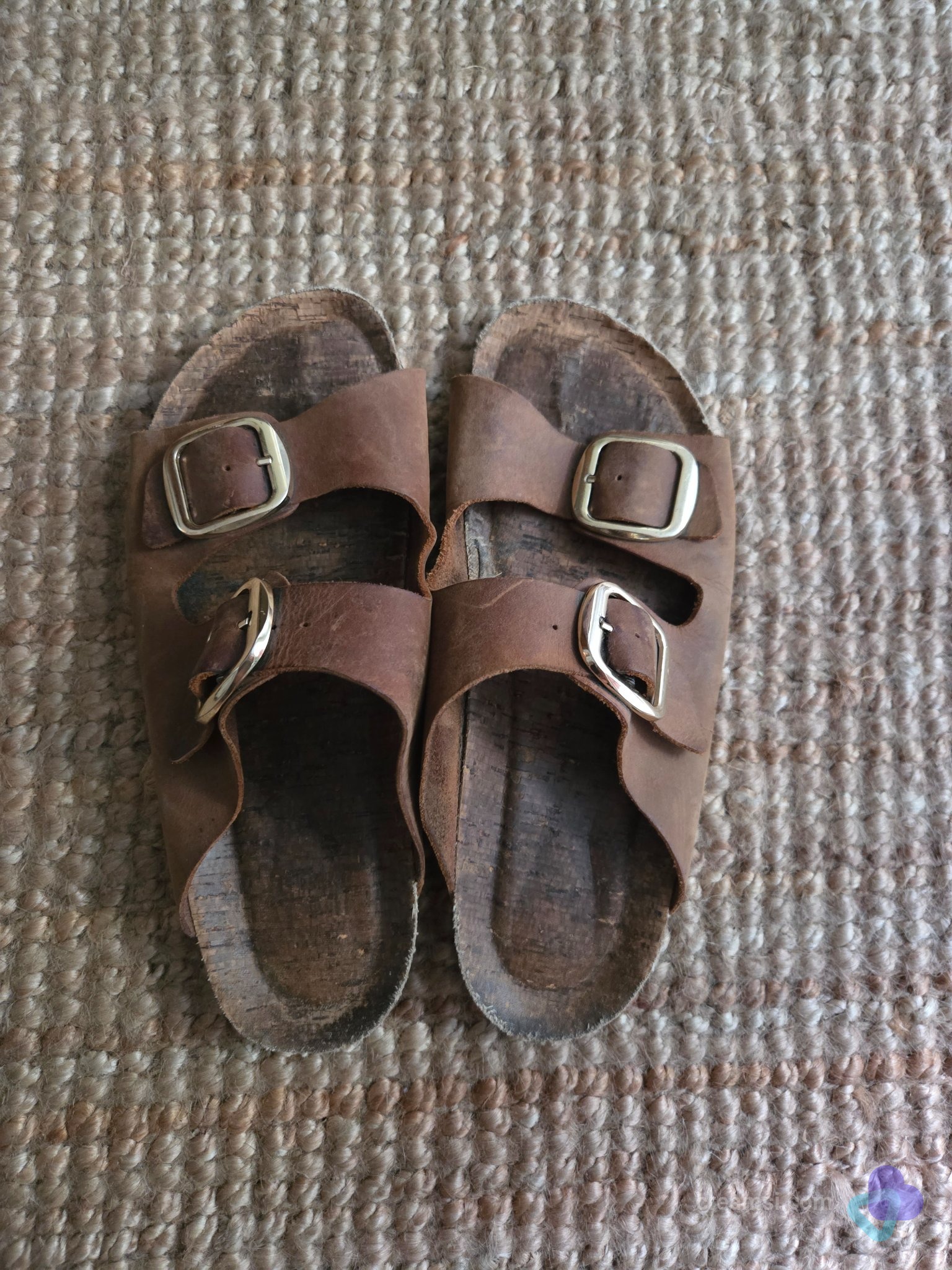 Ledersandalen *gern getragen*
