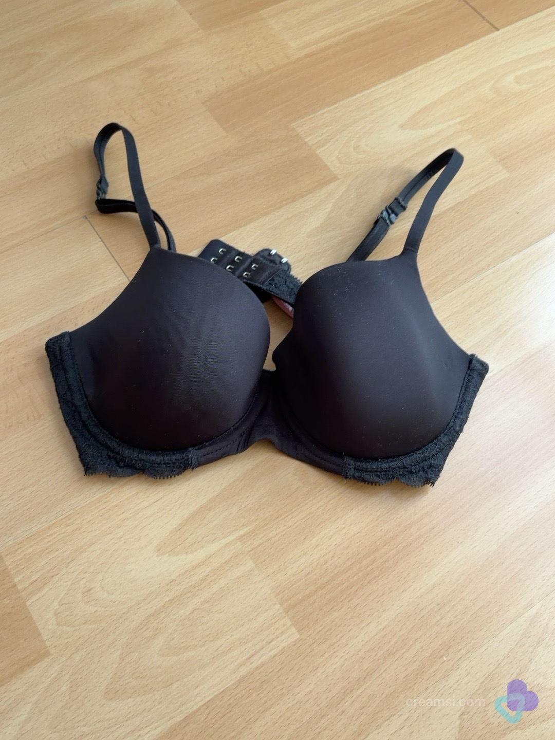 Eleganter Schwarz BH mit Spitze