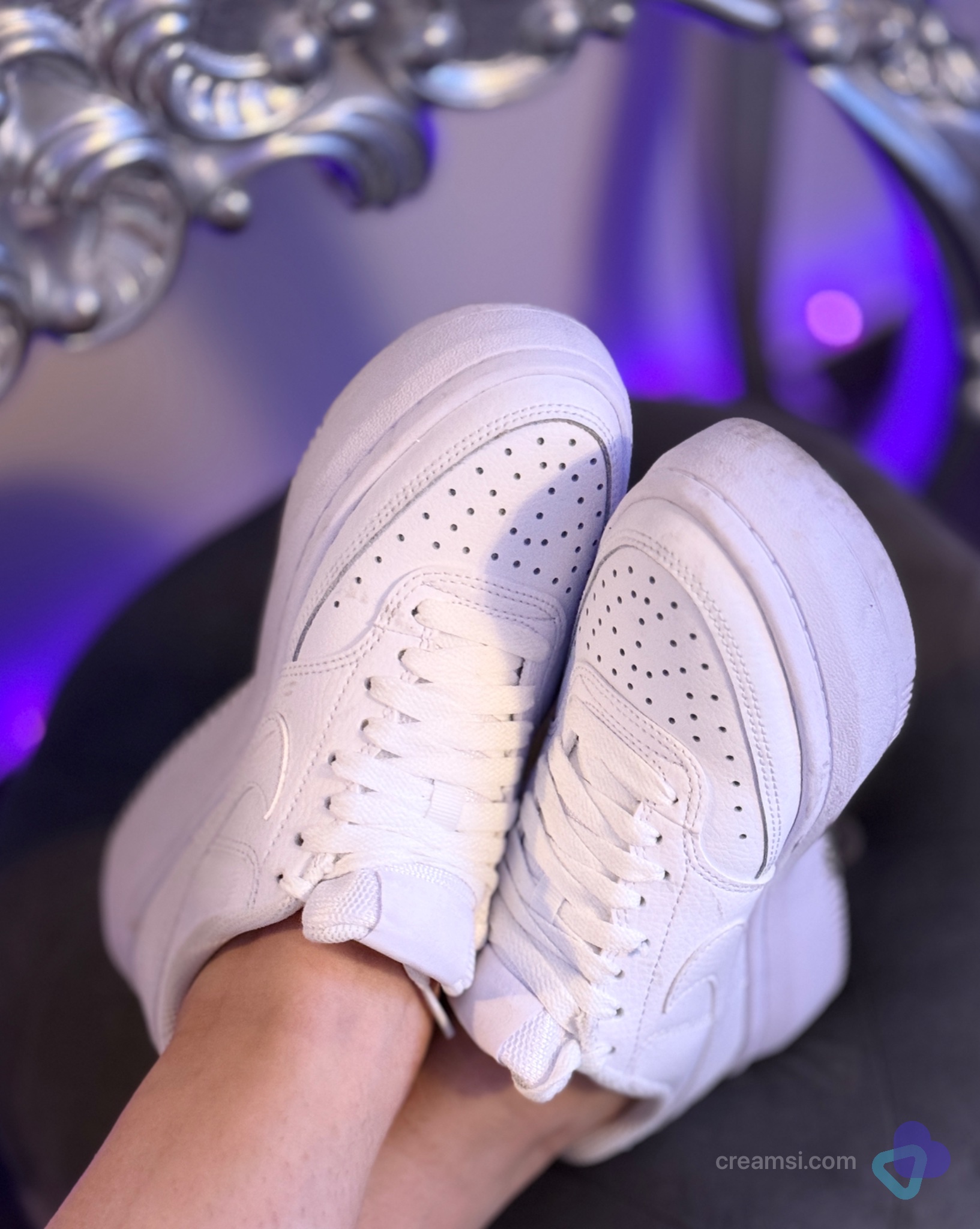 Getragene Schuhe