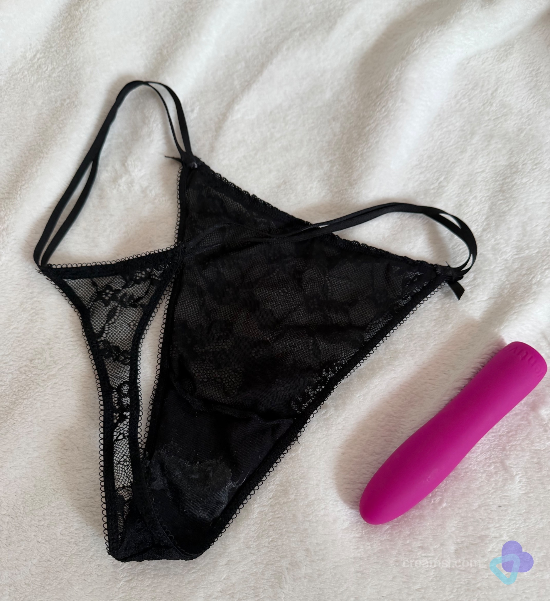 Black Lace Triangle Bikini